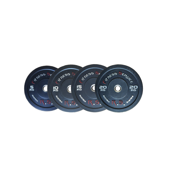 Бамперний диск для кросфіту Fitness Service RCP23-5 кг