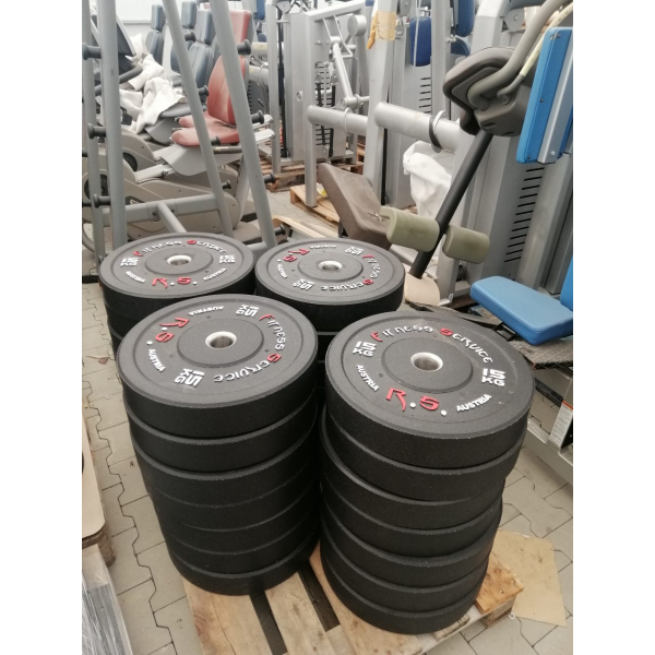 Бамперний диск для кросфіту Fitness Service RCP23-5 кг