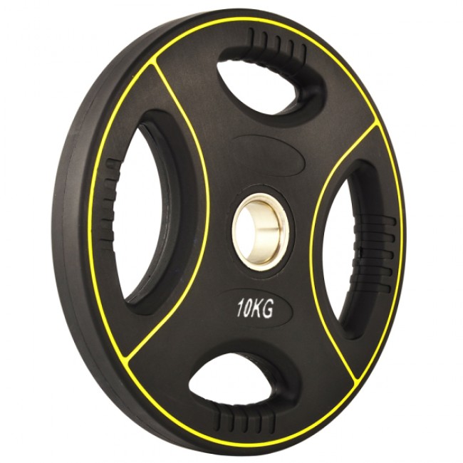 Олімпійський диск уретановий 10 кг Generation Fitness FF51C4D-10 кг