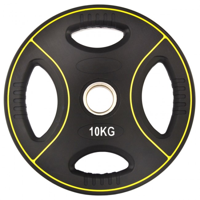 Олімпійський диск уретановий 10 кг Generation Fitness FF51C4D-10 кг