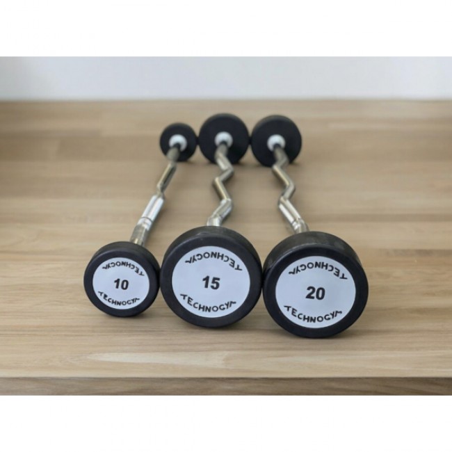Штанга изогнутая цельная 50 кг Technogym TGW-50kg