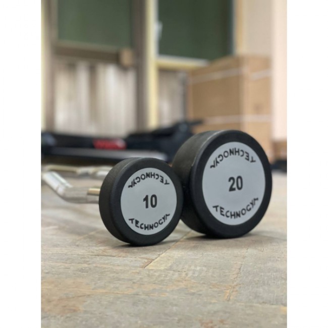 Штанга изогнутая цельная 50 кг Technogym TGW-50kg