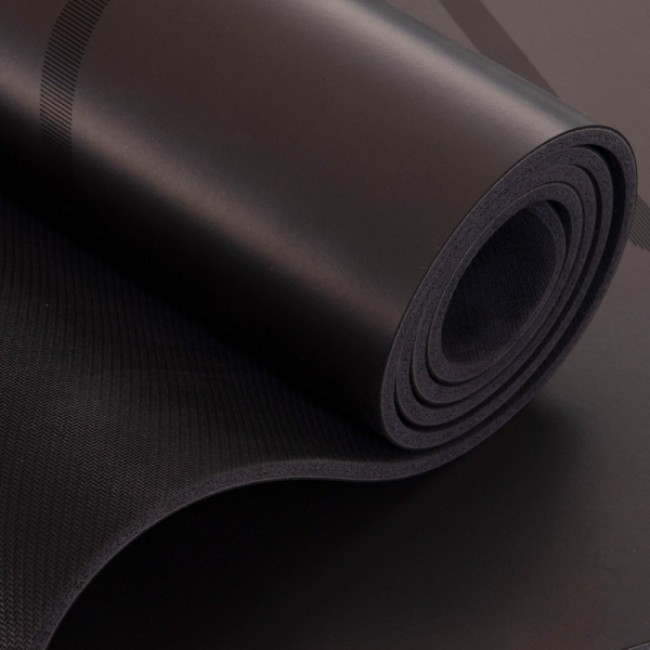 Мат для йоги Generation Fitness 183х61х0,6 см черный