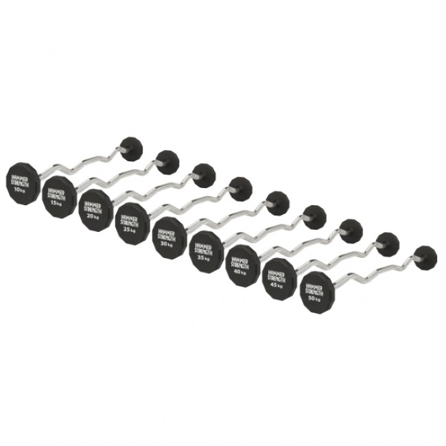 Набор изогнутых штанг 10-50 кг Hammer Strength FF10-50TPS