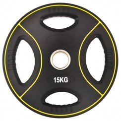Олімпійський диск уретановий 15 кг Generation Fitness FF51C4D-15 кг