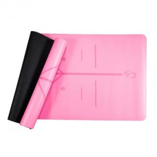 Мат для йоги Generation Fitness 183х61х0,6 розовый