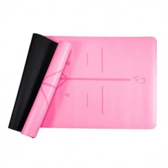 Мат для йоги Generation Fitness 183х61х0,6 розовый