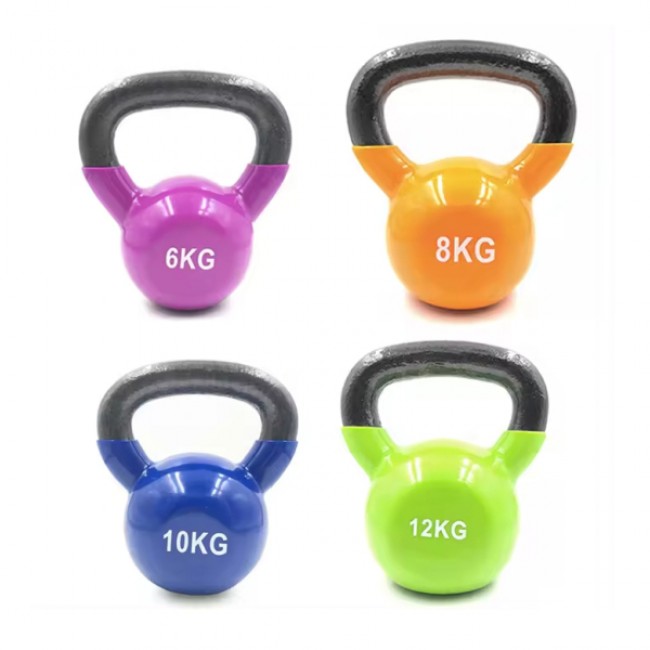 Гиря чугунная с виниловым покрытием 16 кг Generation Fitness FF51F1A-16kg