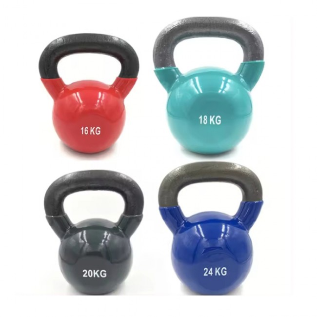 Гиря чугунная с виниловым покрытием 16 кг Generation Fitness FF51F1A-16kg