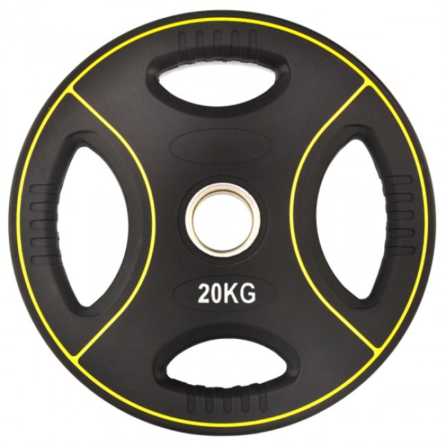 Олімпійський диск уретановий 20 кг Generation Fitness FF51C4D-20 кг