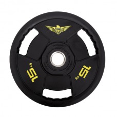 Диск олимпийский полиуретановый Fitnessport RCP21-15 кг