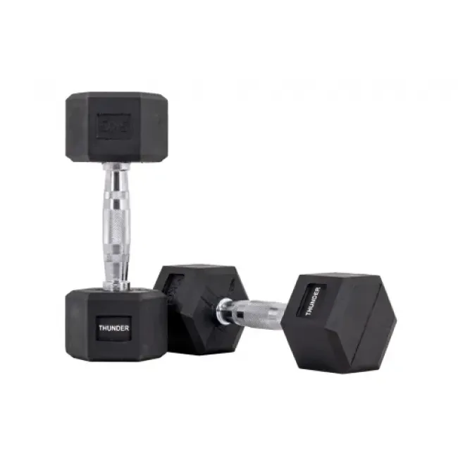 Гантель шестигранный 5 кг THUNDER Гантель шестигранный 5 кг THUNDER
