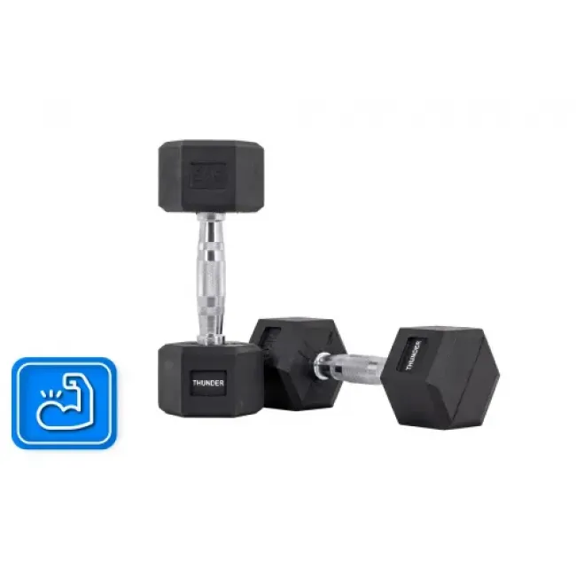Гантель шестигранный 5 кг THUNDER