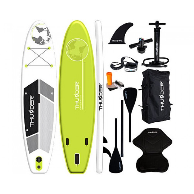 Надувна SUP дошка (Сап борд) THUNDER PLANET LIME 320 Надувна SUP дошка (Сап борд) THUNDER PLANET LIME 320