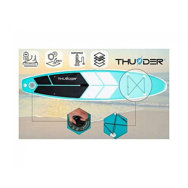 Надувная SUP доска (Сап борд) THUNDER COAST MINT 320