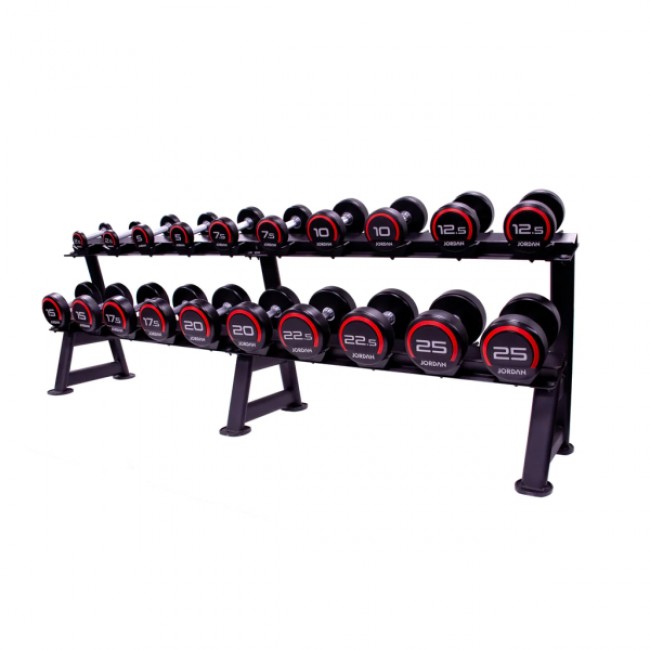 Стойка для гантелей 2-х ярусная Generation Fitness DR-08/2 (на 12 пар)