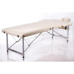 Масажний стіл 2-х секційний RESTPRO ALU 2 L бежевий