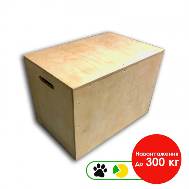 Плиобокс для кроссфит (тумба для кроссфит, плиобокс) 50*60*75 Wuotan PB.1 Плиобокс для кроссфит (тумба для кроссфит, плиобокс) 50*60*75 Wuotan PB.1
