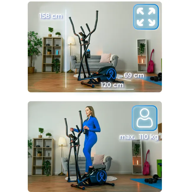 Орбитрек магнитный SPARKY THUNDER черный