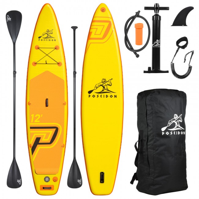 Сапборд (SUP доска) Poseidon SP-365-15 (2 слоя)