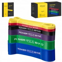 Набор резинок для подтягивания и спорта 4FIZJO Power Band 2-46 кг 6 шт Mix (P-5907222931875)
