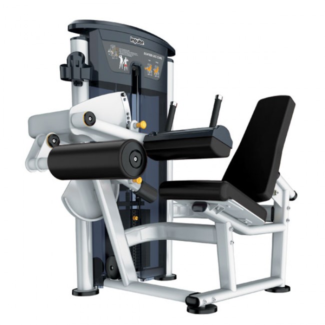 Тренажер - Сгибатель бедра сидя с прижимным упором IMPULSE Evolution Seated Leg Curl IT9506 Тренажер - Сгибатель бедра сидя с прижимным упором IMPULSE Evolution Seated Leg Curl IT9506