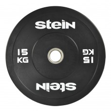 Бамперный блин (диск) для штанги Stein 15 кг