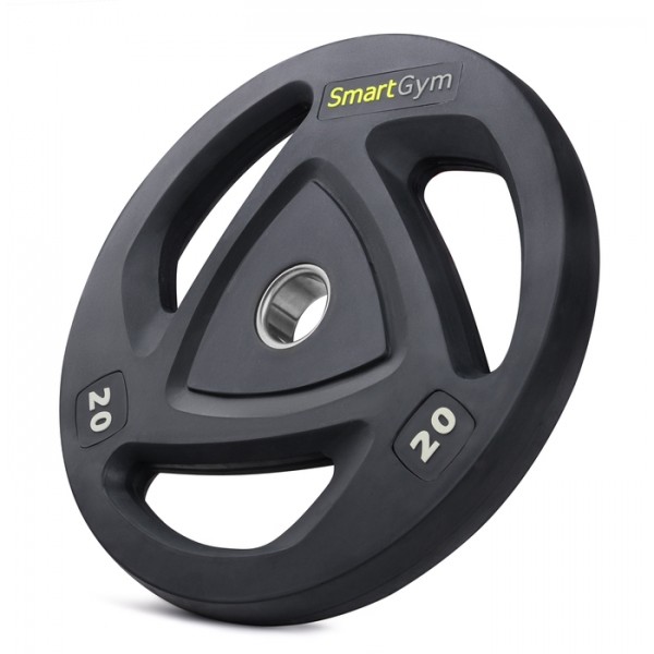 Блин (диск) обрезиненный олимпийский SmartGym 20 кг d - 50 мм