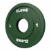 Олимпийский диск для соревнований и тренировок 1 кг обрезиненный цветной Eleiko 124-0010R