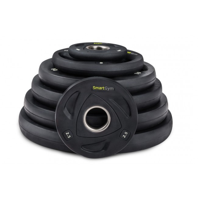 Сет блинов (дисков) олимпийский SmartGym 100 kg d - 50 мм - А