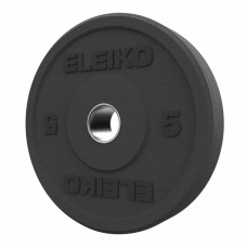 Блин (диск) для штанги амортизирующий Eleiko XF 5 кг черный 3085125-05