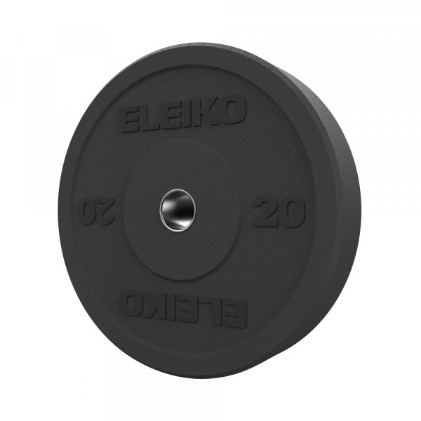 Блин (диск) амортизирующий Eleiko XF 20 кг черный 3085125-20