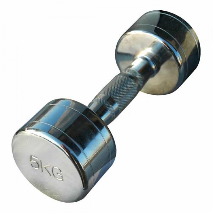 Набор гантелей профессиональных хромированных 1-10 кг STEIN Chrome Dumbbell 10 пар