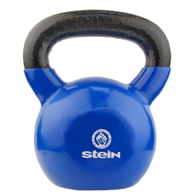 Гиря спортивная металлическая виниловая Stein 24 кг