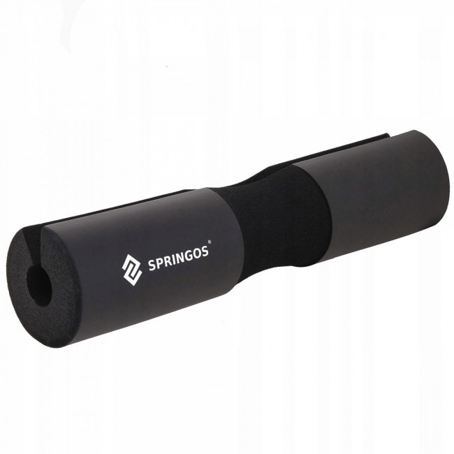 Накладка (бампер) на гриф штанги Springos Barbell Pad FA0092 Black