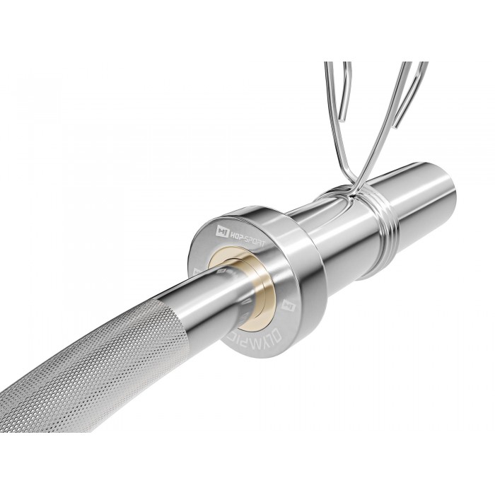 Гриф олімпійський гантельний Hop-Sport 50см (50мм) 2021