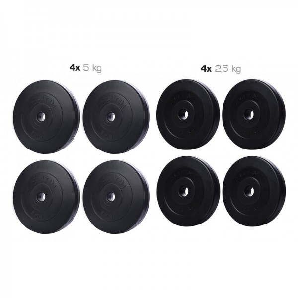 Набор ELITUM из композитных дисков В-30 кг d - 30 мм