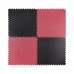 Мат-пазл (ластівчин хвіст) 4FIZJO Mat Puzzle EVA 100 x 100 x 4 см 4FJ0199 Black / Red