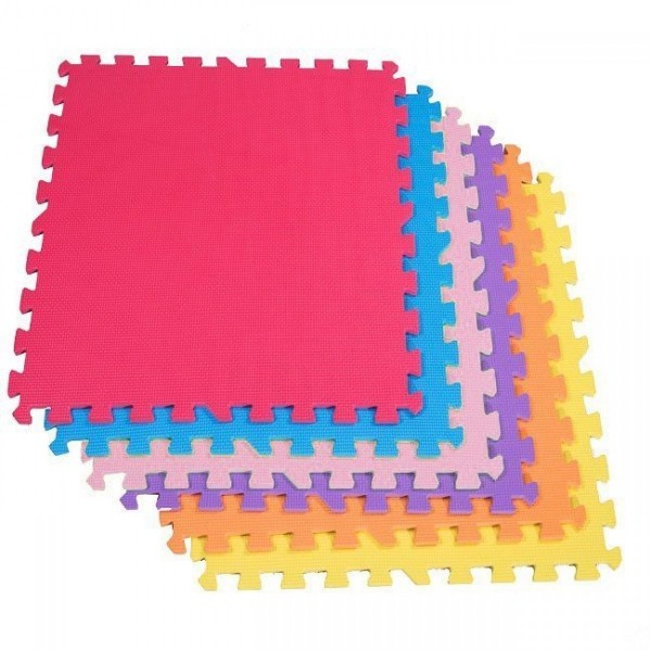 Напольное покрытие мат-пазл (ласточкин хвост) Springos Mat Puzzle EVA 180 x 120 x 1 cм PM0002