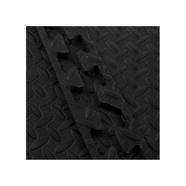 Мат-пазл (ласточкин хвост) Springos Mat Puzzle EVA 180 x 120 x 1.2 cм FM0004 Black