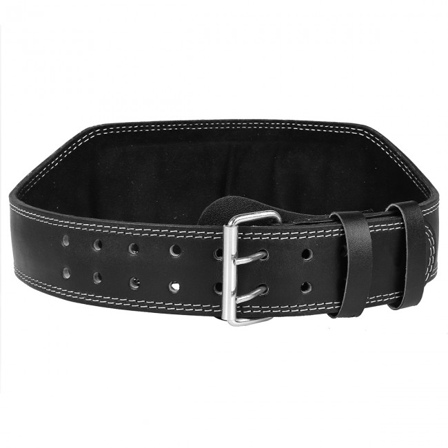 Пояс для важкої атлетики та пауерліфтингу SportVida SV-PA0104 XXL Black