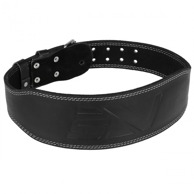 Пояс для важкої атлетики та пауерліфтингу SportVida SV-PA0114 XXL Black