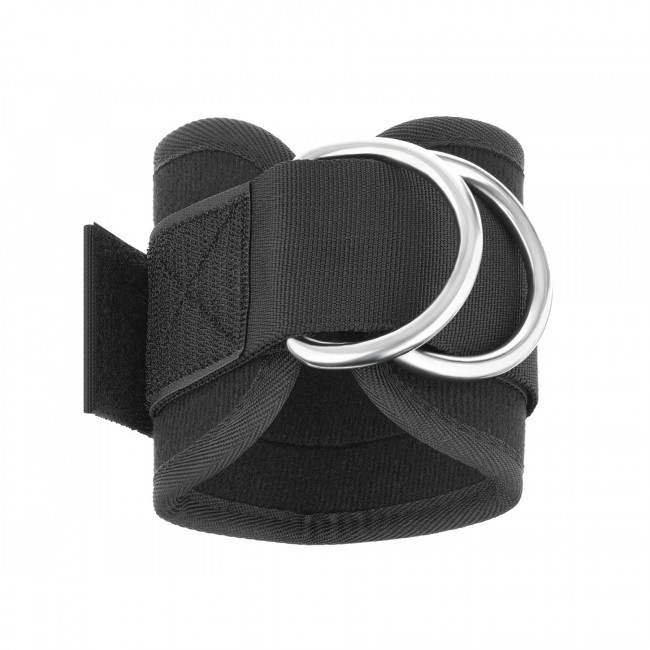 Манжети для тяги 4FIZJO Ankle Strap 2 шт Black (P-5907739311054)