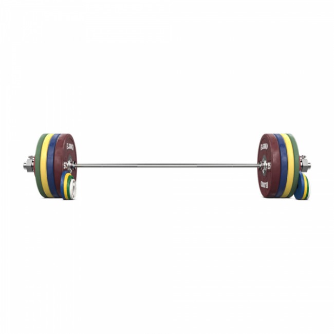 Комплект штанги Eleiko Performance NxG 185 кг жен, цветной 3061135