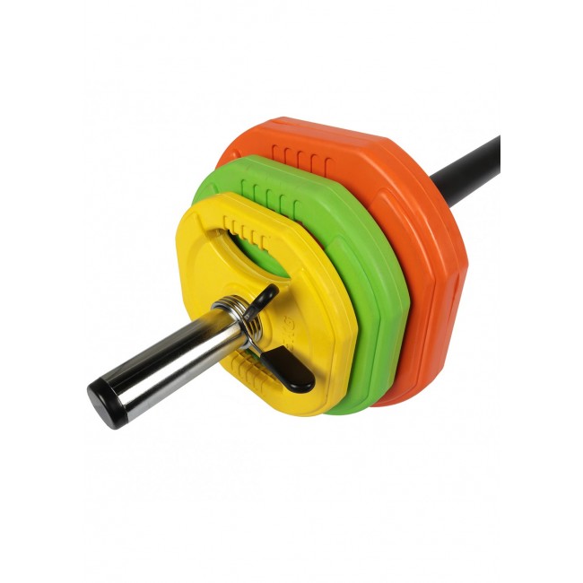 Штанга для аеробіки та фітнесу SportVida Body Pump (боді памп) 20 кг SV-HK0377