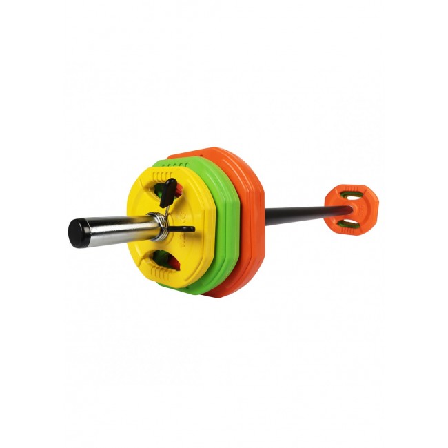 Штанга для аеробіки та фітнесу SportVida Body Pump (боді памп) 20 кг SV-HK0377