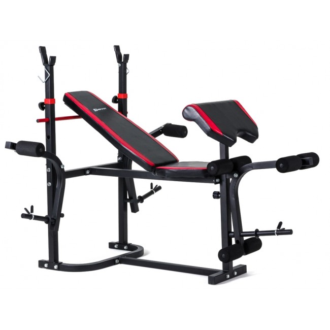 Набор Strong 133 кг со скамьей HS-1020 со стойками