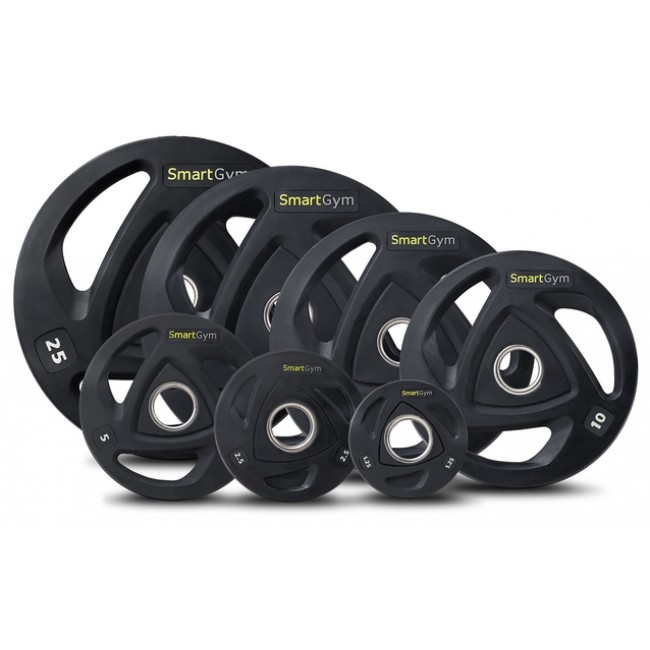 Набор блинов (дисков) олимпийский SmartGym 100 кг d - 50 мм Набор блинов (дисков) олимпийский SmartGym 100 кг d - 50 мм