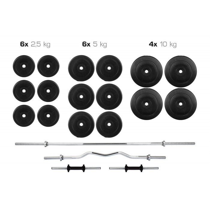Набір Premium штанга і гантелі 101 кг