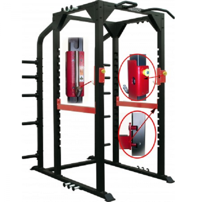 Силовая рама с держателями для дисков Impulse Full Power Rack SL7015